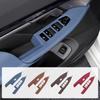 2025 Hot Car Front Door Inner Handle Interior Door Panel Driver Seat Switch Frame Trim For 5 Series G60 2024 Auto Styling Ac