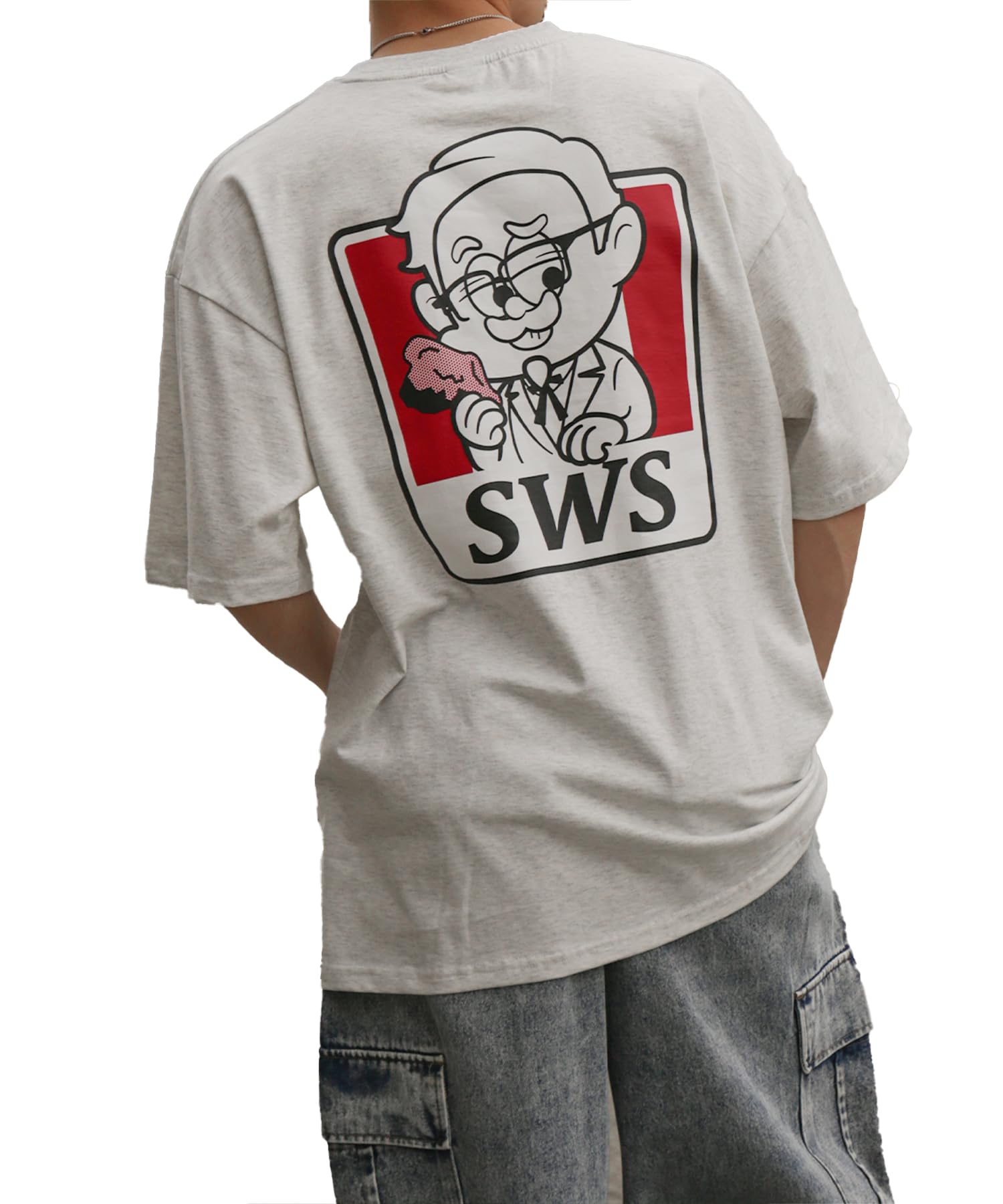 

IMPROMES Casual SIDEWAYSTANCE SFC Short Sleeve T-Shirt, Men s, Ash