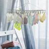 Stainless Steel Clothespins for Laundry and Stainless Steel 70 Easy To Large Capacity with 70 Clothespins 10 Spare Clothespins 70+10 Drying,