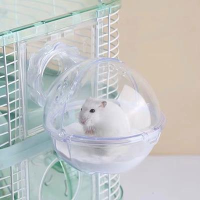 Baño para Hámster Inodoro para Hámster Ratón Jerbo Jaula para Mascotas Caja Baño Sala de Arena Juguete Casa de Acrílico Suministros para Mascotas Pequeñas Accesorios