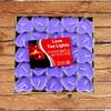Colorful Peach Heart 50 Small Candles Without Words 520 Valentine's Day Chinese Valentine's Day Proposal Confession Heart-shaped Tealight