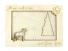 Great Dane II - Photo Frame, Engraved Wooden Frame, a Lovely Gadget for the Dog Lover by