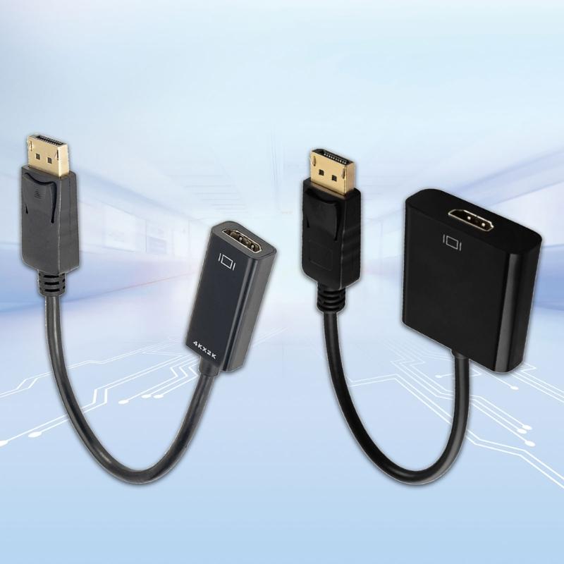 DisplayPort to HDTV Converter Cable Suitable for Plug and Play Video Connectivitys in Home Office Environment