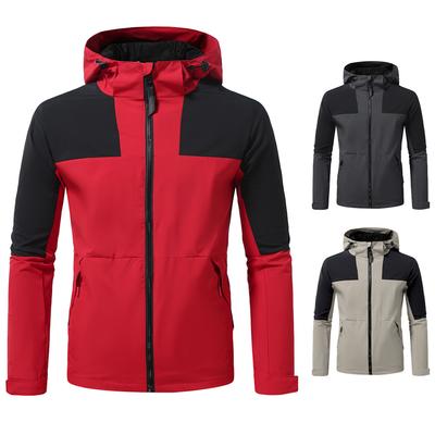 Men's Fashion Hooded Jacket Outdoor Men's High-stretch Spring Assault Suit Men