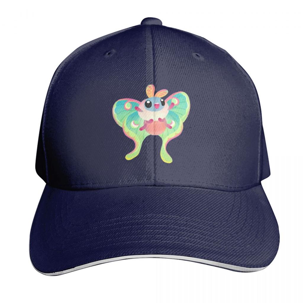 Luna Moth Baseball Cap Fishing Cap Designer Cap New In The Hat Trucker Golf Wear Unisex Womens
