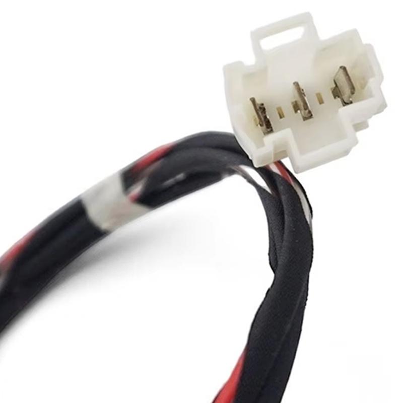 Vehicle Power Port Wiring Harness 1J0919307, Plastic Housings and Wrapped Wire for 3 Plug Outlet Replacement