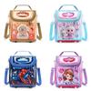 Kids Cartoon Lunch Bag With Insulated Polyester For Kindergarten And Travel Use