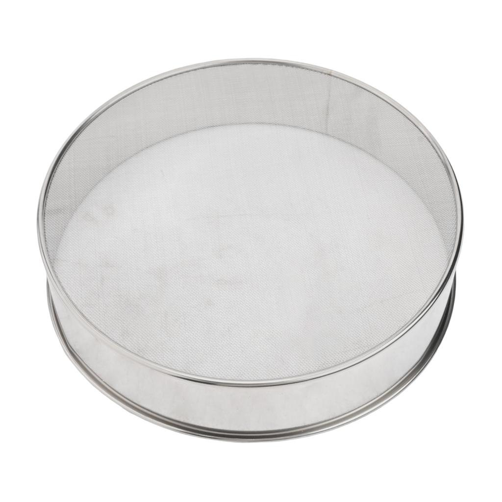 Flour Sieve Parts Stainless Steel Kitchen Fine Oil Strainer Sifter New