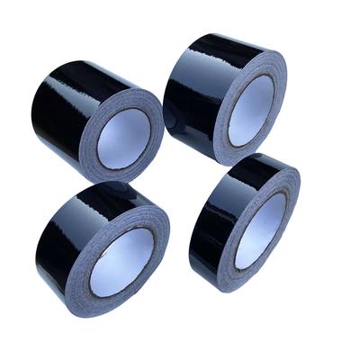 Glossy Black Vinyl Wrap Strip Tape Car Wrap Foil For Window Trim Door Protection Film