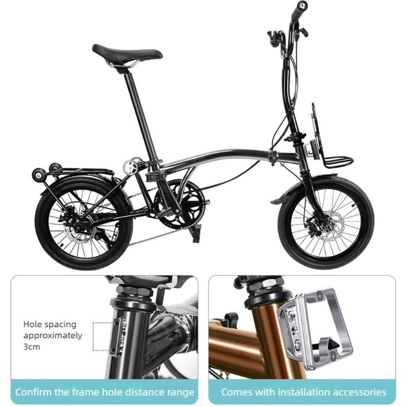 Bicycles Front Rack, 10KG Capacity Mountain Bikes Panniers Rack Cargo Carriers Rack Alloy Luggage Travel Carriers Rack