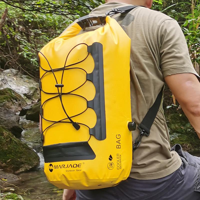 Multifunctional Waterproof Outdoor Camping Backpack with Dry-Wet Separation for Trekking, Rafting & Travel