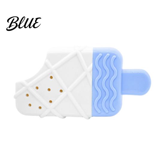 Flexible TPR Teeth Cleaning Toy Dog Cooling Chew Toy Popsicle Ice Freezer Donut Shape Interactive Pet Play Accessories Reusable Freeze for