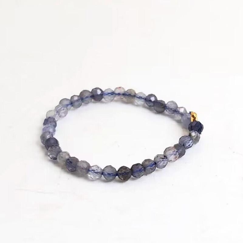 Anello con Pietra Naturale Agata cristallo quarzo zircone 2mm Multisfaccettato Gioielli regali adatti per uomo e donna
