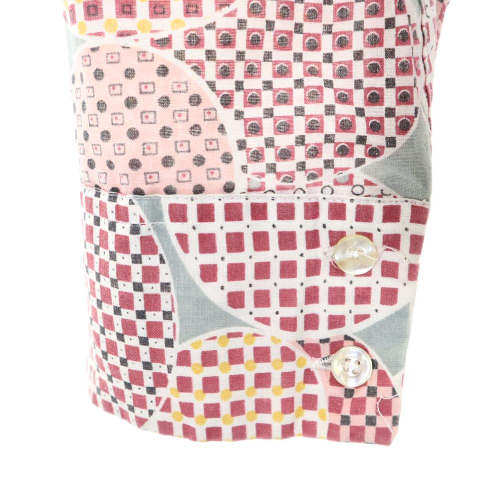 TOWNCRAFT 70s Overall Handle Long Sleeve Shirt L JCPENNEY Old Vintage Men's Used