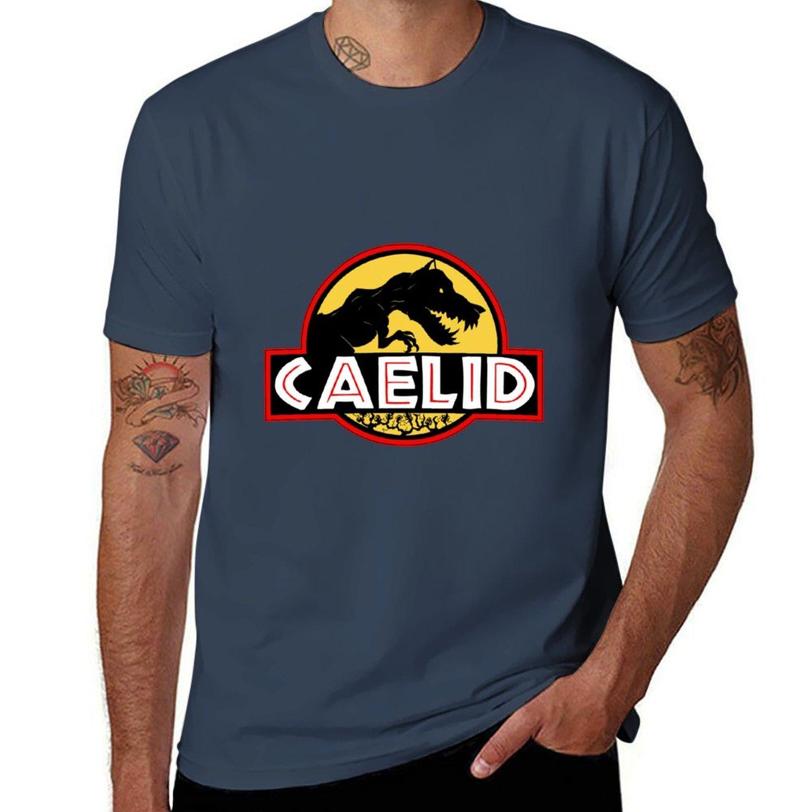 

Welcome To Caelid T-Shirt shirts graphic tees summer 2025 sweat Men s cotton t-shirt S