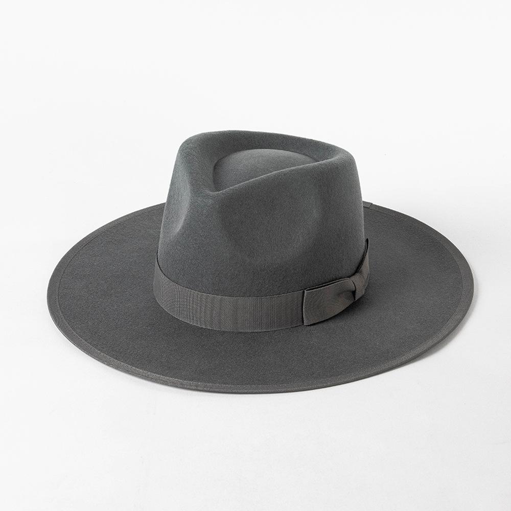 Cappello Fedora di Marca di Lusso per Donna Cappello Panama Cappelli Jazz per la Chiesa Cappelli Invernali Eleganti in Lana Cappello Rosa Cappello da Matrimonio