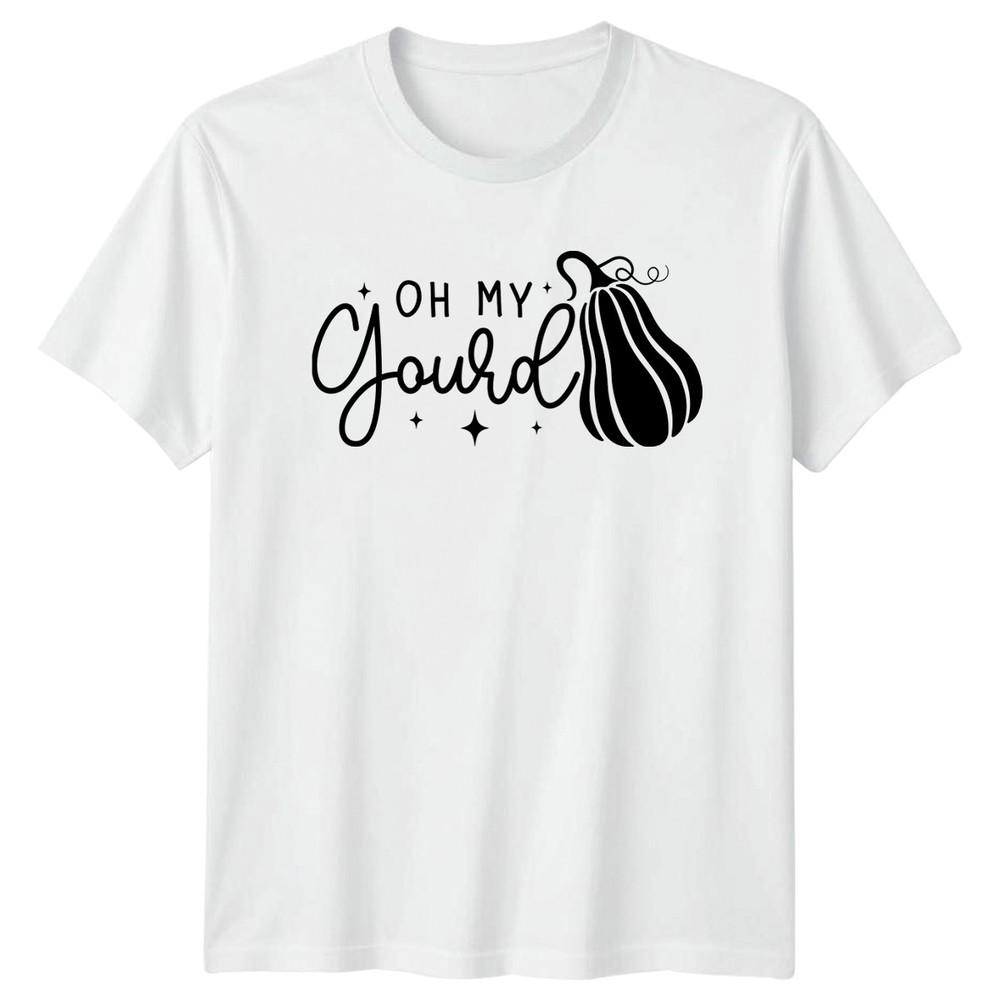 Oh My Gourd TShirt Autumn Novelty Halloween Halloween Gift For Him And Her S