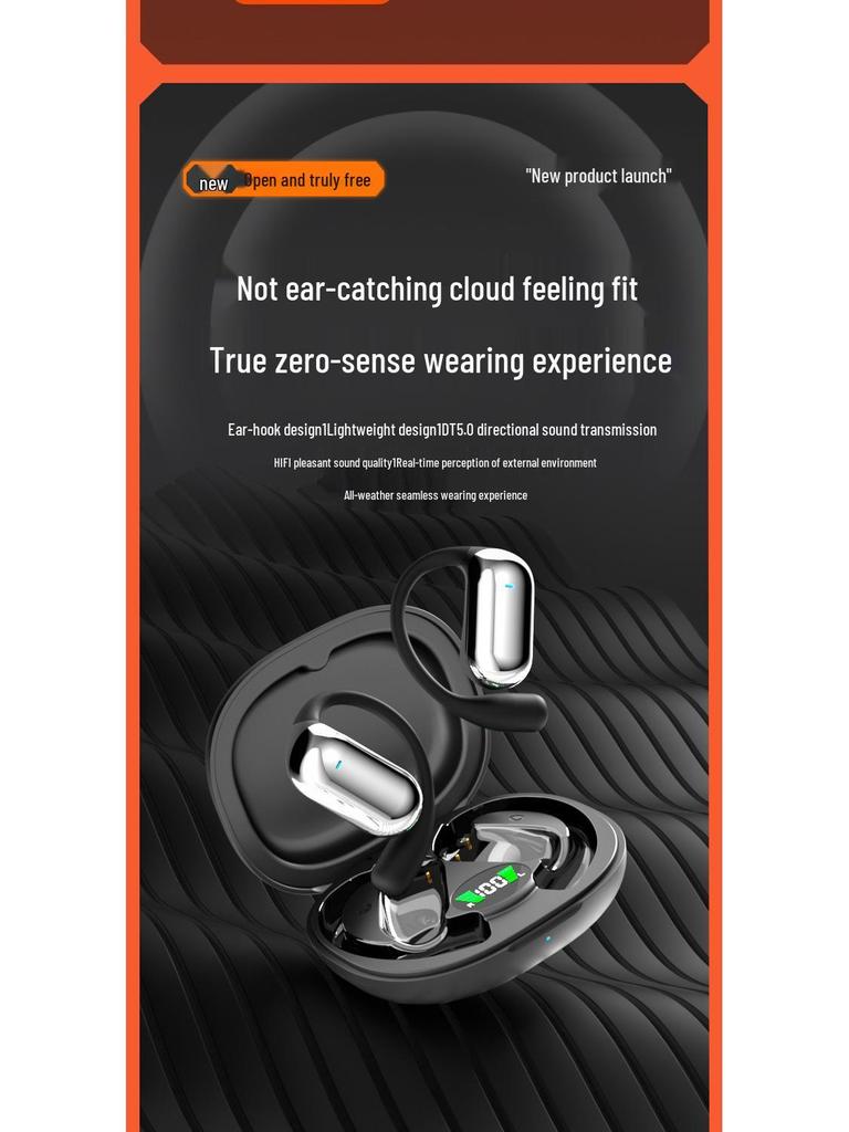 Long-lasting Wireless Cross-border Bluetooth Headphones: Noise-Reducing, Over-Ear & In-Ear for Sports