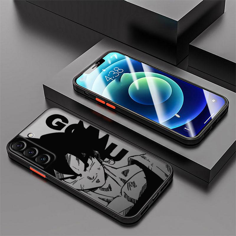 Dragon Ball Goku VS Vegeta Phone Case for Samsung Galaxy S21 S23 Ultra S20 Note 20 10 S22 Plus S9 S21 FE S24 S10 S25 Soft shell