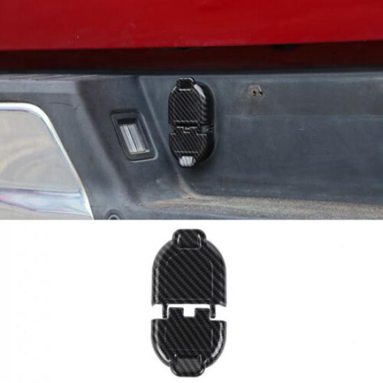 2X Trailer Power Socket Cap Door Trim Cover for Ford F150 RAM Silverado Colorado