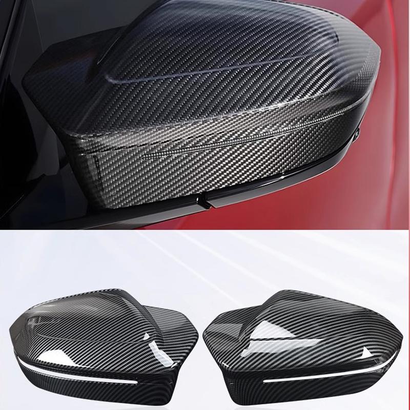 Car Upgrade Decoration Styling Tools ABS Car Rearview Side Mirror Cover Trim For BMW 5 Series i5 G60 2024+ Auto Accessories
