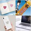 500PCS Heart Stickers For Kids Versatile Love Heart Stickers Label Stickers Decal Colorful Heart Roll Labels Decorative Label