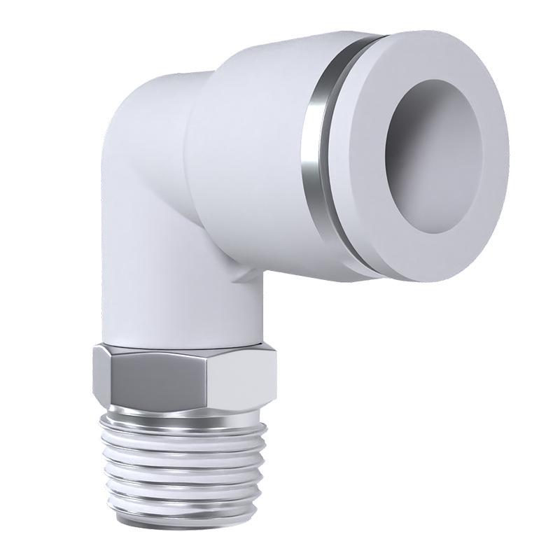 Zhuoji Pneumatic Quick Connect Elbow Fitting PL8-02/4-M5/6-01/10-03/1