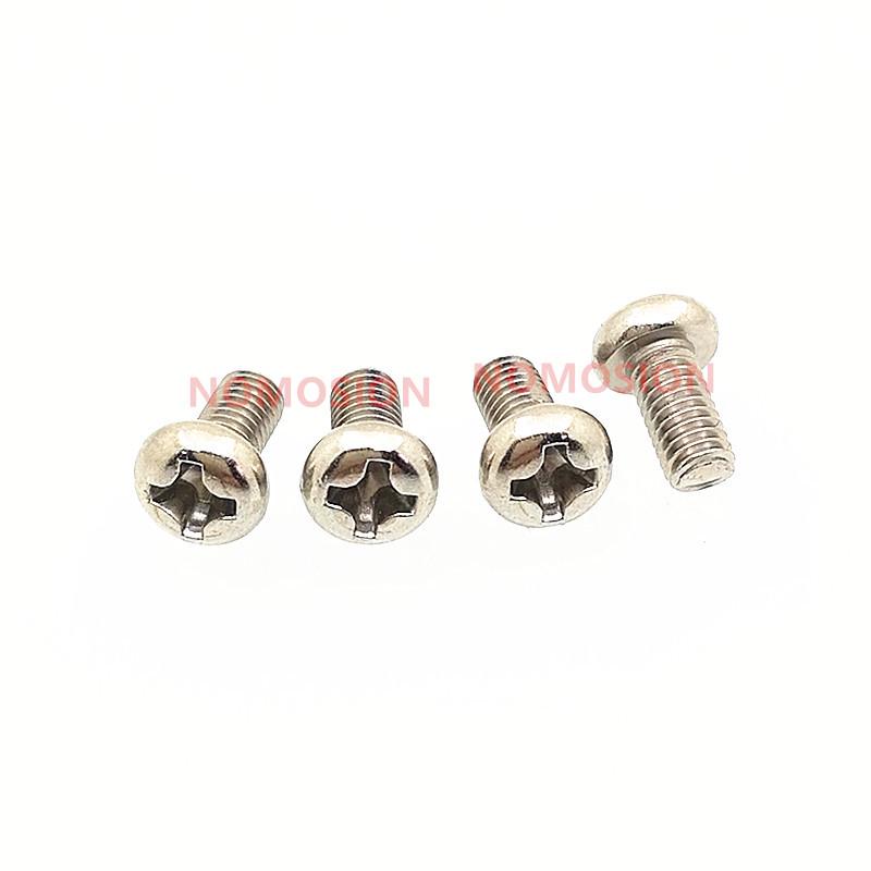 Nickel-Plated PM3*6*8 Mini Precision Phillips Round Head Screws