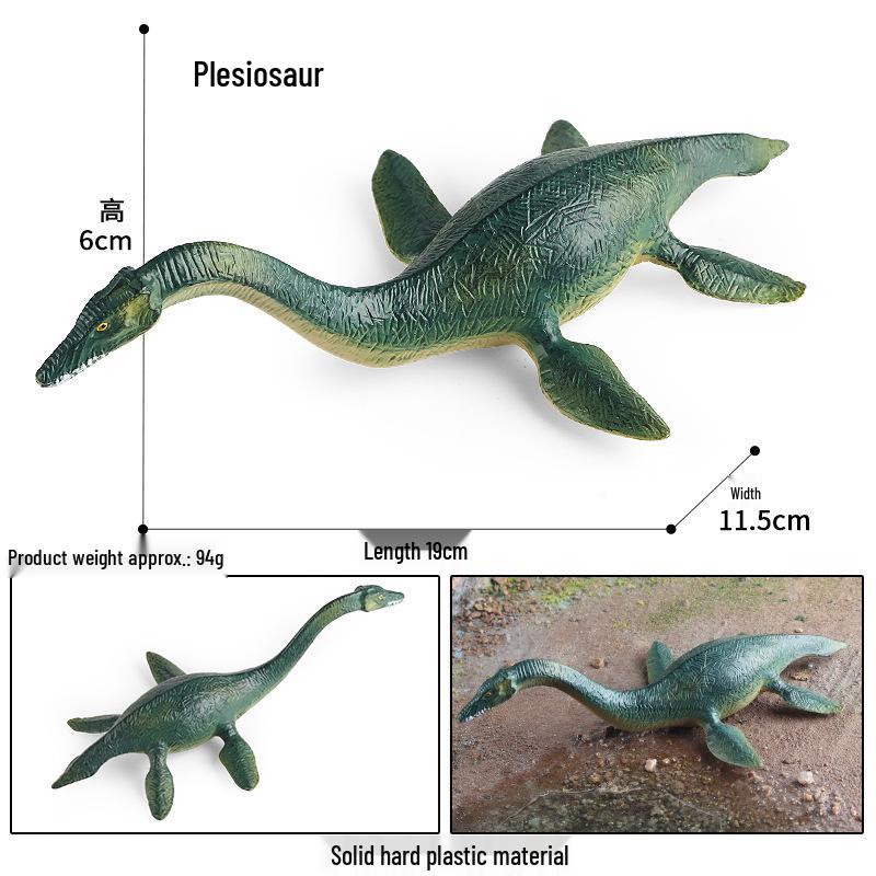 Black & White Dinosaur Model: Deinonychus & T. Rex - Children s Gift