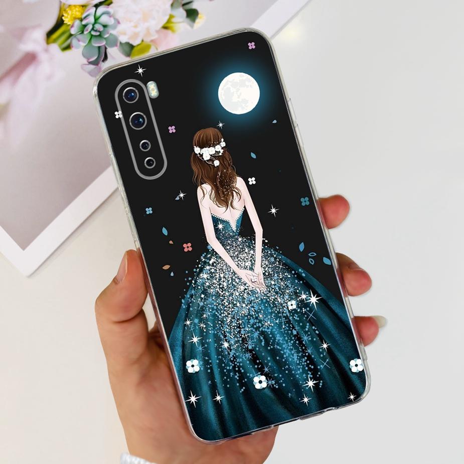 For OnePlus Nord Case AC2001 AC2003 Stylish Painted Cover Soft Siliicone Phone Case For Oneplus 8 Nord 5G One Plus Z Back Shell