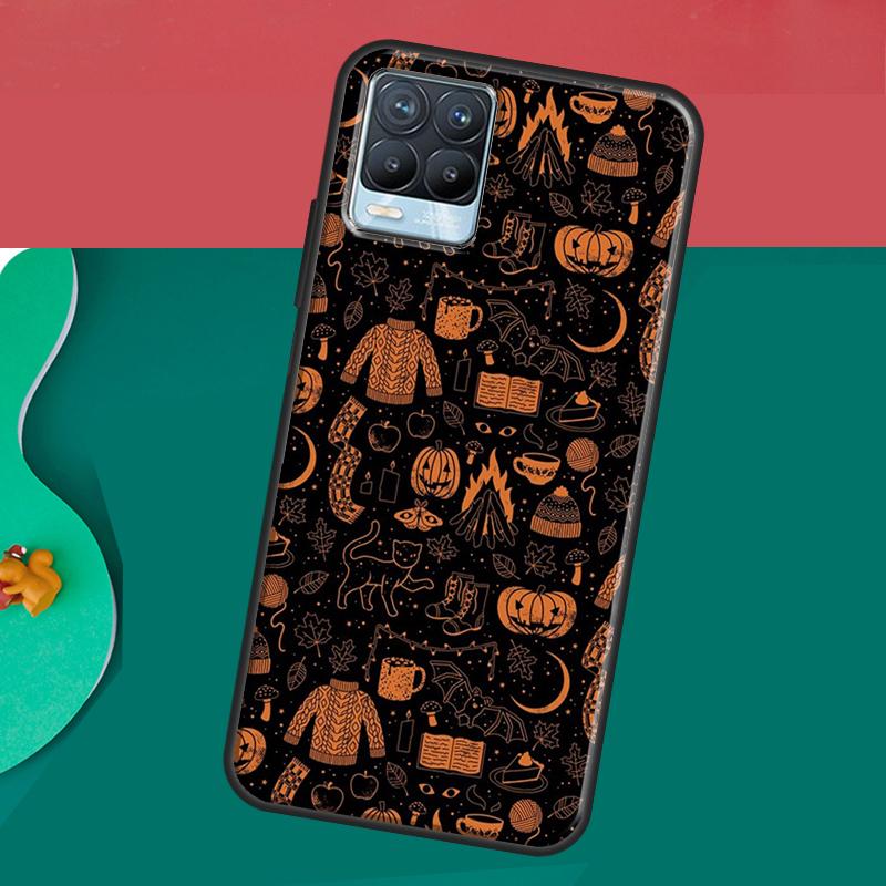 

Autumn Leaves Fall Halloween Case For Realme 10 9 11 Pro Plus GT Neo 5 2T 3T C11 C15 C21Y C25s C30 C31 C33 C35 C55 Cover Realme GT Neo 3T