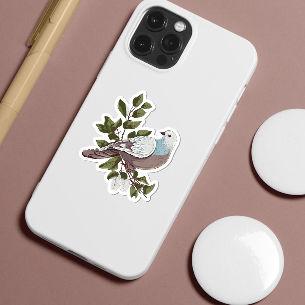 50 Cute Dove Graffiti Stickers for Mobile Phone Computer Waterproof Decorative Stickers Creative Dove Stickers
