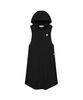 Kirsh Layered Hooded Woven Dress [Black]