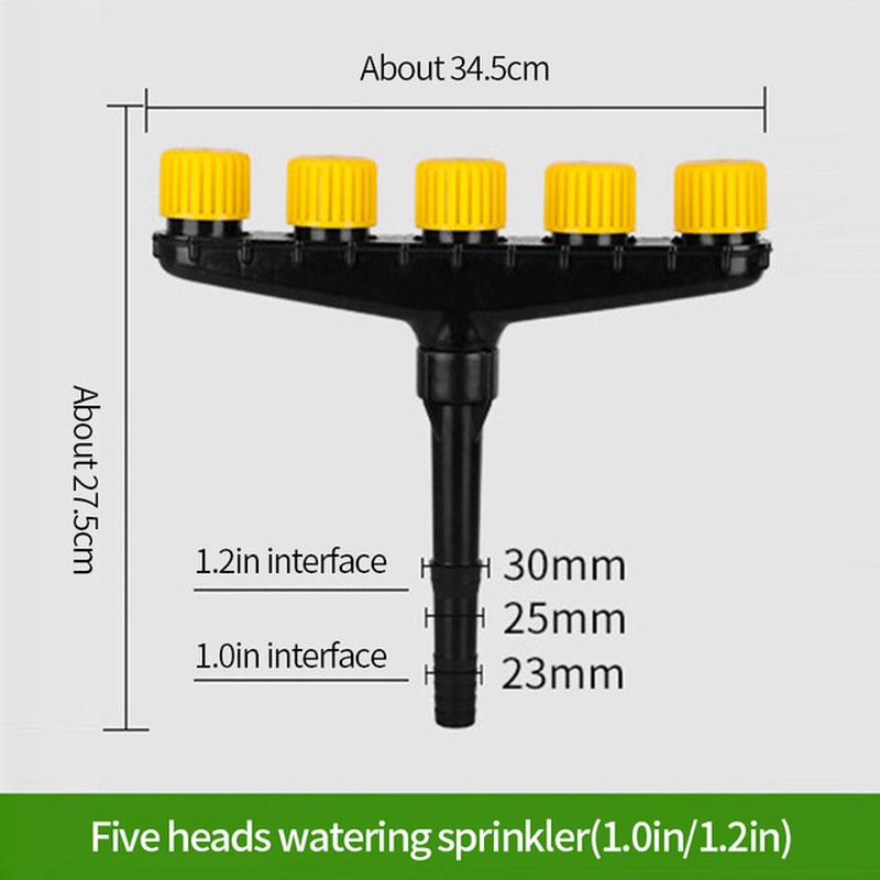 1PC  Agriculture Atomizer Nozzles Home Garden Lawn Water Sprinklers Farm Vegetables Irrigation Spray Adjustable Nozzle Tool