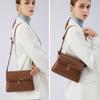 Damenmode Umhängetasche Neue PU Leder Luxus Designer Verstellbarer Schultergurt Messenger Bags für Frauen