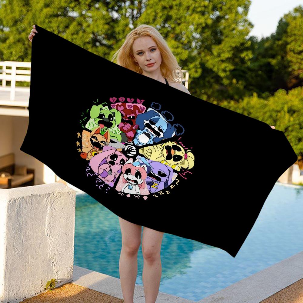 S-Smiling C-Critterss C-CATNAPs D-DOGDAYs Kitchen Microfiber Beach Towel Absorbent Quick Dry Soft Yoga Swimming Resort Climbing Towel