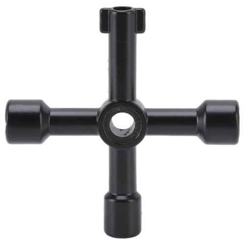 Water Stop Valve Key, Water Meter Key, T-Handle, Water Stop Tool, Approx. 41x19.5cm (Blue)