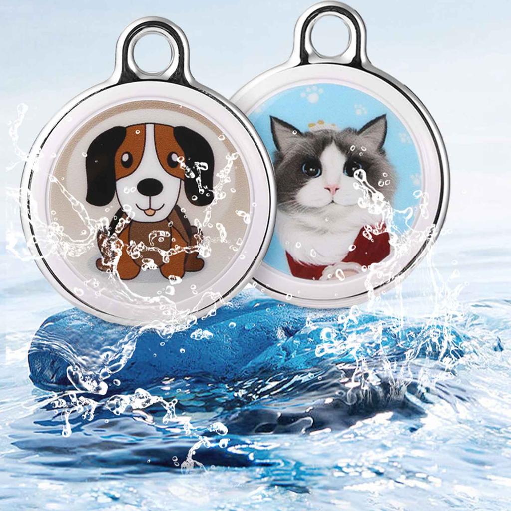 Smart pet locator cat dog tracking GPS collar anti-lost waterproof