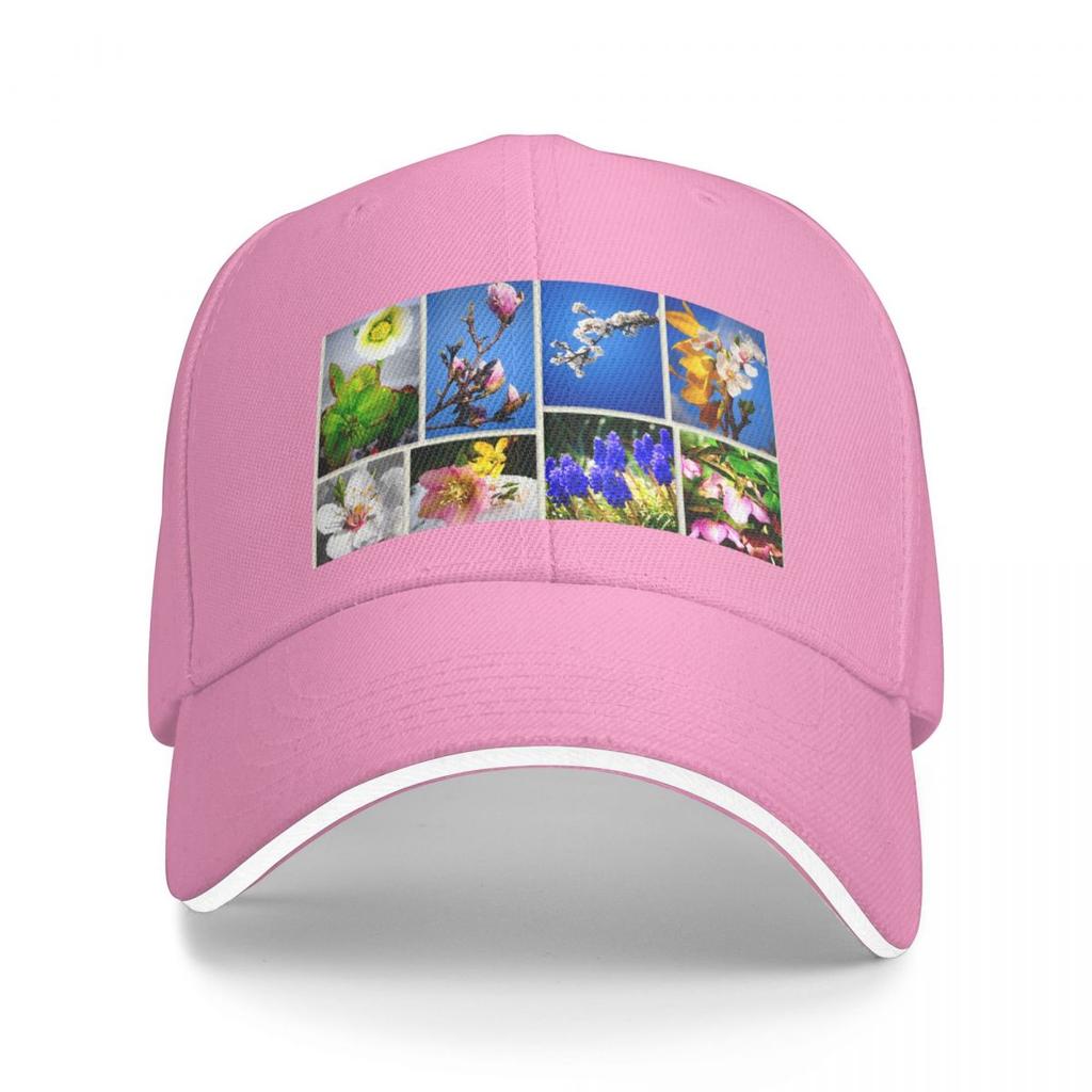 4 Jahreszeiten an einem Tag Baseball Cap Big Size Hut Bommelmütze Boy Cap Damen