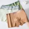 4Pcs Men's Underwear Mid Rise Soft Breathable Boxer Shorts Briefs High Elastic Comfortable Cotton Panties L XL XXL 3XL 4XL