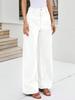 Women's High Waist Wide Leg Jeans Stretch Denim Baggy Loose Fit Pants with Pockets