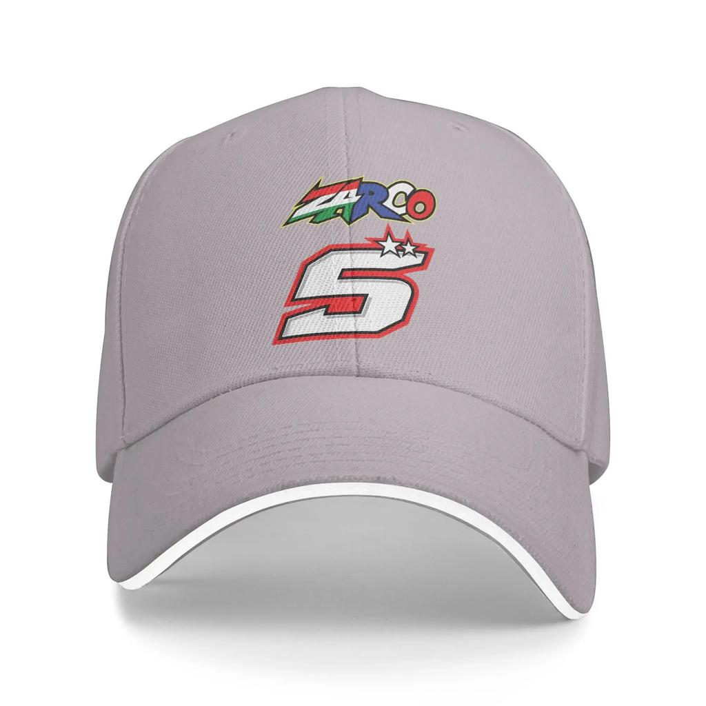 Summer 2025 No 5 Johann Zarco Moto Baseball Cap  Outdoor Gym Stylish Print Sun Hip Hop Hats Unisex-Teens High Quality Caps