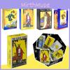 Classic Rider Waite Smith Tarot Deck With Unique Full Scene Illustrations For Insight