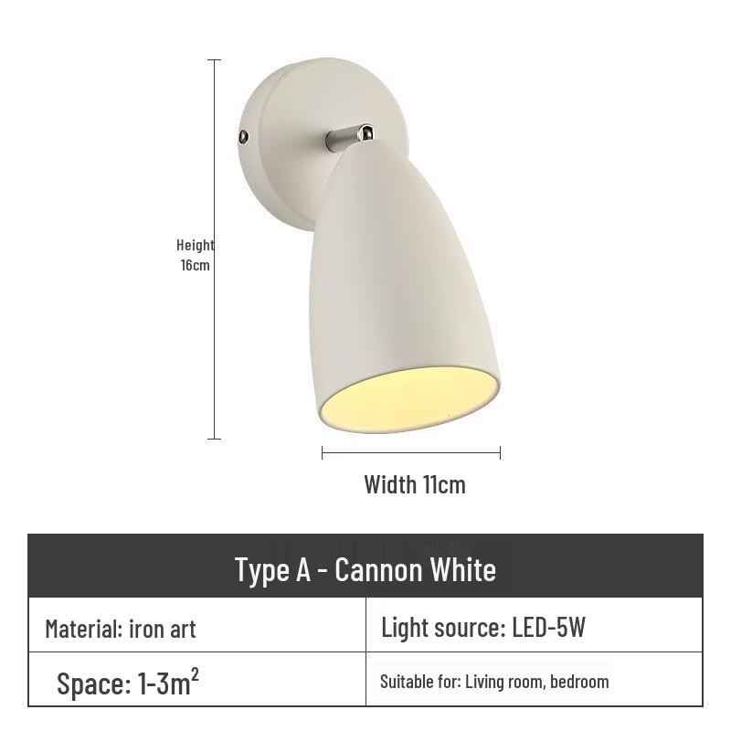 OEING Adjustable Swivel Arm LED Wall Lamp