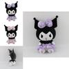 Cute Cartoon Kawaii Kuromi Plush Toy In 25cm Soft And Stuffed Design