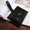 Heren Dames PU Leer RFID Kaarthouder Portemonnee Slank Minimalistisch Creditcard Case Kleine Portemonnee Drukknop Sluiting Zak Portemonnee Organizer
