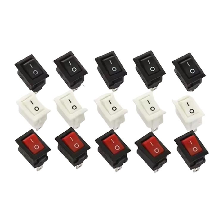 

15Pcs 2 Position Electrical Rocker Switches Power Toggle Control Strong Iron Plastic Construction For Equipment Setups 1
