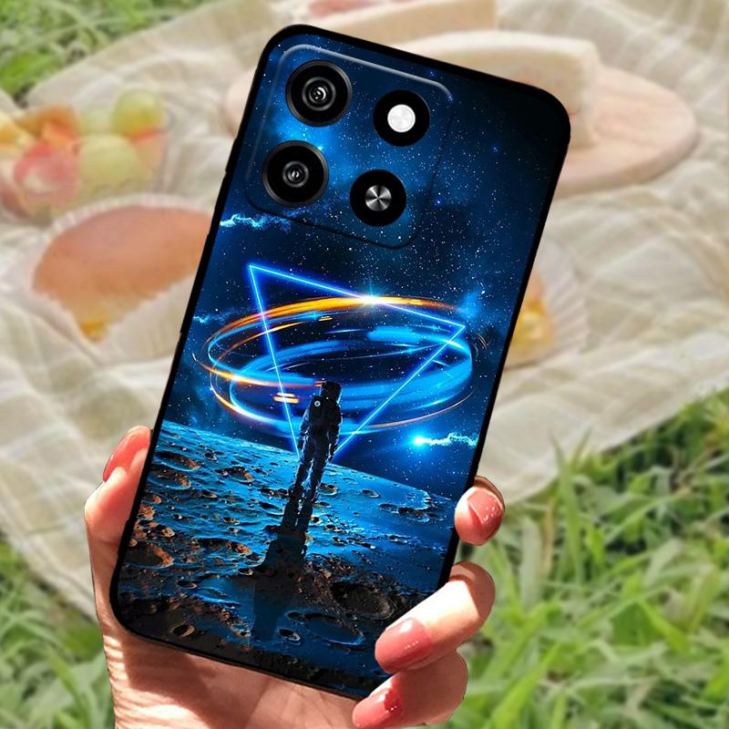 Für ZTE Blade A55 Hülle Weiche Silikon TPU Handyhülle Für ZTE Blade A35 Z2453 Stoßfeste Rückabdeckung A35 A55 Schutzhülle Funda