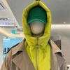 Ultralight Scarf Balaclava Hat Zippper Coat Short Tank Top Winter Turtleneck Fake Collar  Unisex