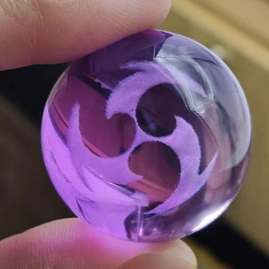Genshin Impact Element Crystal Ball Night Light Anime Figure Pendant